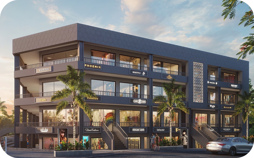 Joytown Capital corner elevation